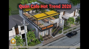 Mẫu Quán Cafe đẹp Ngồi uống Quên giờ về - Kiến Trúc VND