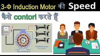 Speed control of three phase induction motor
