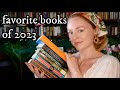 Favorite and least fav books of 2023