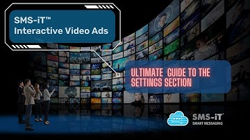 Settings Section : SMS-IT Video Ads