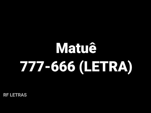 Matuê - 777-666