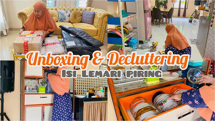 Unboxing Persiapan Make over Dapur || Nata Ulang isi Lemari piring || Decluttering peralatan Dapur
