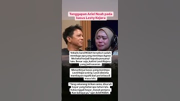 Tanggapan Aril Noah pada kasus Lesti Kejora #beritaselebritisterbaru #gosipartis