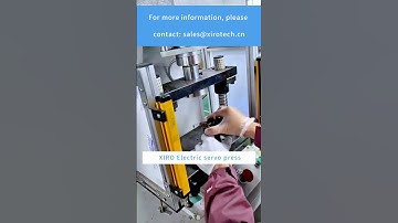 Electric servo press, real-time display of pressure curve.#servomachine #machinemanufacturer