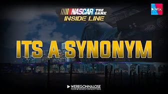Nascar Inside Line Its A Synonym Funny Nascar Reactions Youtube