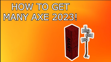 HOW TO GET MANY AXE IN LUMBER TYCOON 2 NEW METHOD! WORKING THIS 2023!