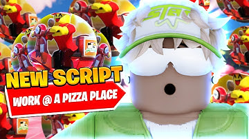*BEST* New Work At A Pizza Place Auto Work Script *Auto Farm*