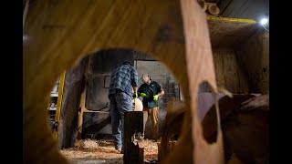 Holland Bowl Mill Repurposes 150-Year-Old Tree