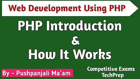 Web Development using PHP - YouTube