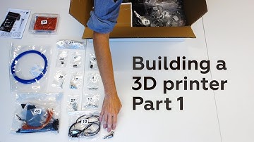 Building the Velleman K8200 3D printer - Part 1: Unboxing