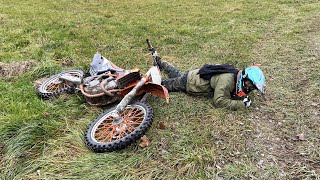 Enduro fahren geht schief...