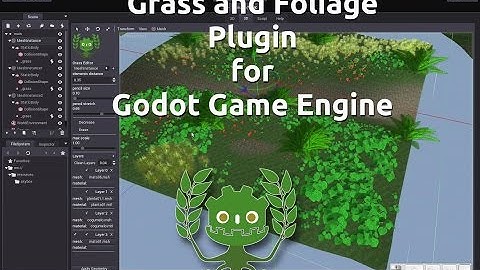 grass foliage plugin 4 godot tutorial v 2 [update]