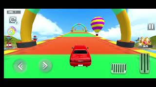 ramp car stunts racing game video 😮😮