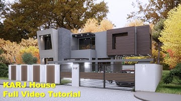 KARJ House | Full Video Tutorial | Revit Architecture | Twinmotion
