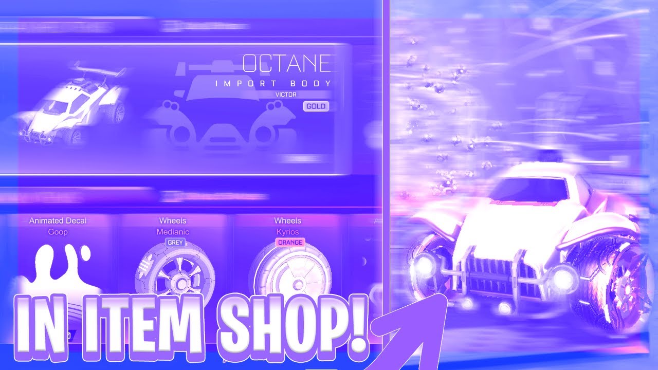 Will the Gold Octane be available in the Item Shop?