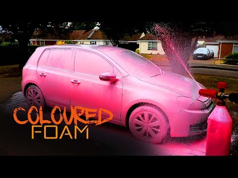 Video: How To Make Colored Foam