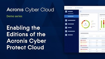Enable the Cyber Protect Editions | Acronis Cyber Protect Cloud | Acronis Cyber Cloud Demo Series