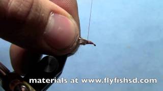 Fly Tying with Ryan- Quick Tie Caddis