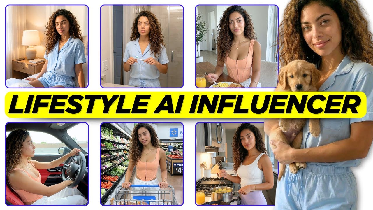 Я создал лайфстайл-инфлюенсера с помощью ИИ, и вот как это получилось.
