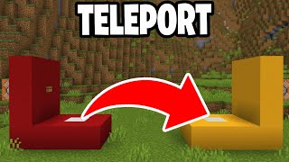 How To Teleport In Minecraft With Command Blocks! - Bedrock & Java