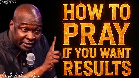 HOE TE BIDDEN; Als u gewelddadige resultaten in gebed nodig hebt, LUISTER DAN NAAR DIT GEHEIM - A...