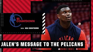 Jalen Rose implores the Pelicans: DON’T MESS THIS UP with Zion Williamson | NBA Countdown