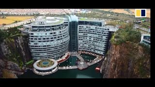 The First Underground Hotel In The World Le Premier Hôtel Souterrain Au Monde