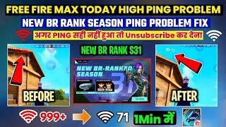 Ping High Problem In Free Fire😭|| Ff High Ping After Ob38 Update || ff Ping high problem today