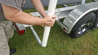 Cutwater Trailer Setup for Easy Loading