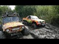 КРОМЕ УАЗа на БТРовских и Alfa Romeo 6X6 никто САМ не проехал off road 4×4