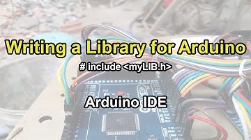 Writing a Library for Arduino