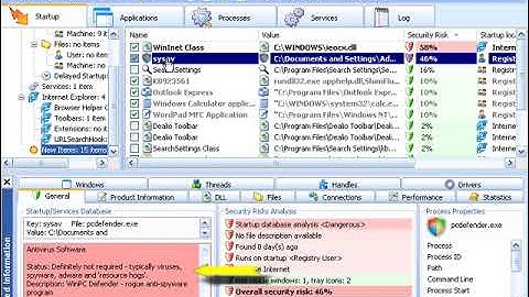 Removing a virus with AnVir Task Manager