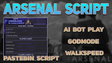 Roblox Arsenal Script - GODMODE | Super WalkSpeed | INF Jump Power & More Pastebin