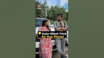Auto Silent Trick for your Phone! #shorts #android #dnd #tipsandtricks #howto #silent #smartphone