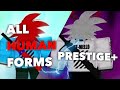 ALL HUMAN FORMS | Dragon Ball Z Final Stand