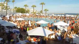 Champagne Spray @ Ocean Club Marbella