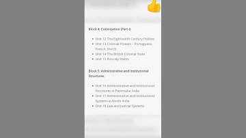 MHI 04 : Political Structure in India || IGNOU MA History syllabus || #ignou #syllabus #2023