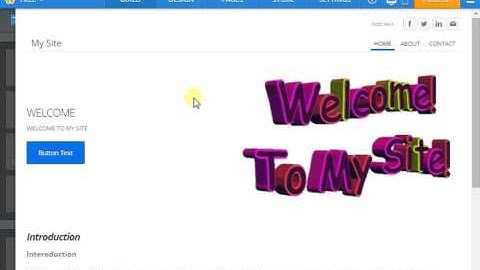 HOW TO CREATE A WEBSITE ON WEEBLY PART 2