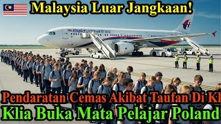 Download Lagu PENDARATAN CEMAS DI KLIA BUKA MATA PELAJAR POLAND! MP3