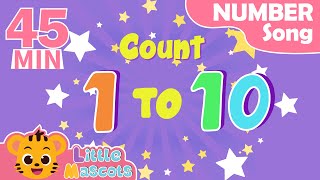 Count To 10 + Months Of The Year + more Little Mascots Nursery Rhymes & Kids Songs