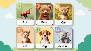 To E Animals Learn Alphabet With Animals Kids Education Video