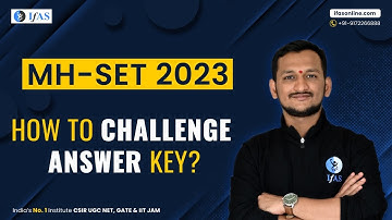 MH SET 2023 How To Challenge Answer Key ?