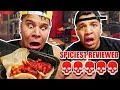 Eating At The SPICIEST Reviewed Restaurant! (SIGNED HOSPITAL WAIVER)  FT. WOLFIE