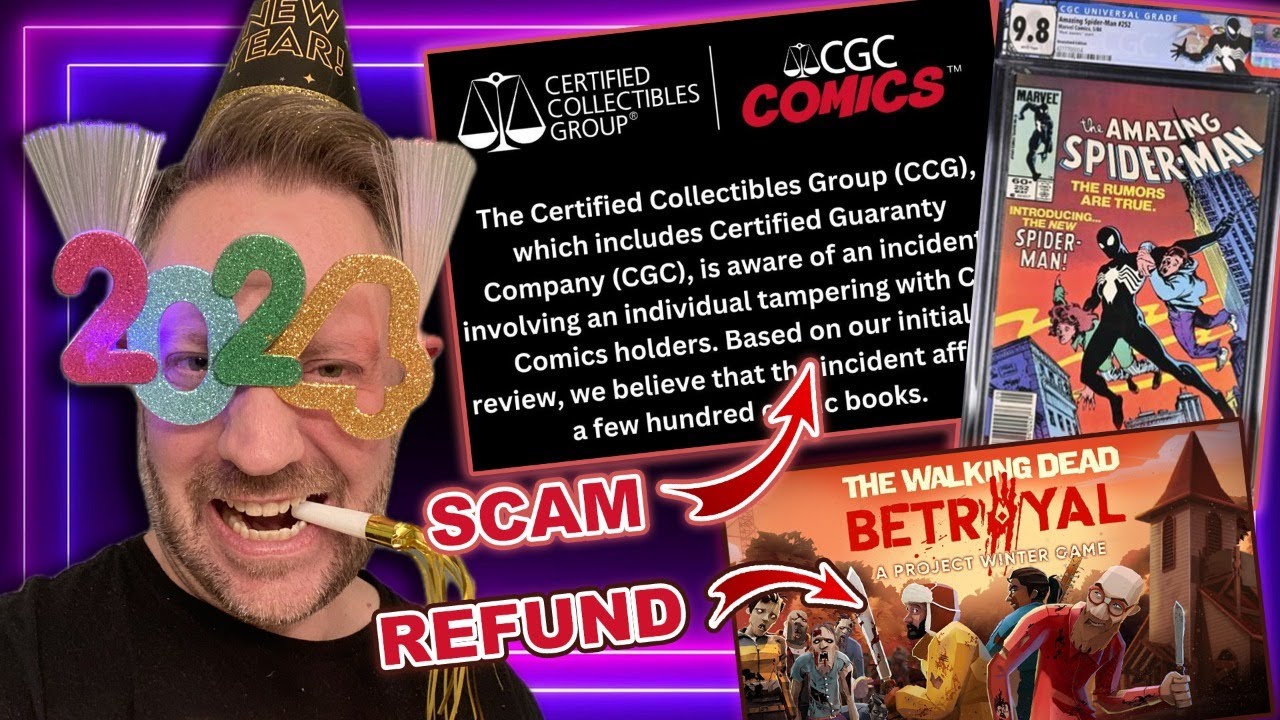 CGC Releases Statement on Grading Scam, The Walking Dead Pulls New Game, 2023 Comics Sales Numbers
