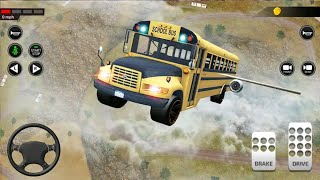 School Bus Driving Simulator Game 3D - First Android Gameplay screenshot 2