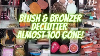 *Massive* Blush & Bronzer Declutter 2023 Vol. 2 Almost 100 Gone!