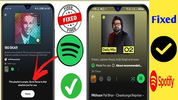 how to fix spotify playlist empty | spotify not playing songs | this playlist is empty spotify