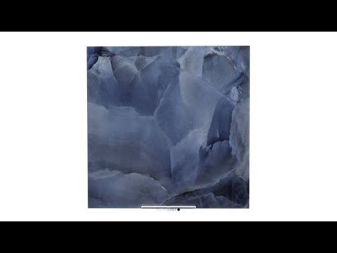 Dark blue glossy marble video