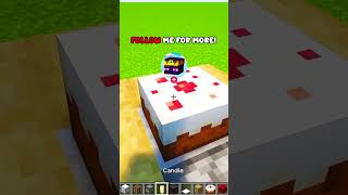 CAKE Build Hack! #minecraft #shorts