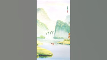 Vẽ tranh tường phong cảnh sơn thủy tại Văn Giang, Hưng Yên